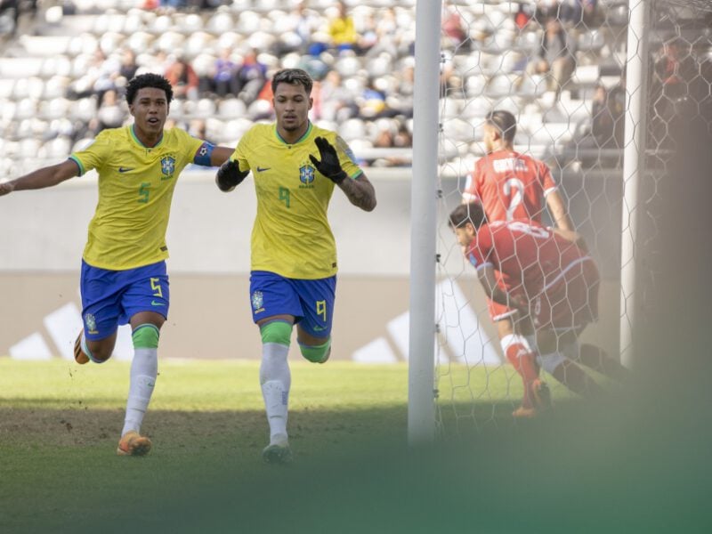 Brasil goleia Tunísia e está nas quartas de final do Mundial Sub 20