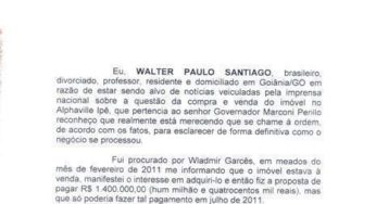 Documento da defesa de Walter Paulo à CPMI do Cachoeira