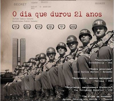 Documentário prova intervenção dos EUA no golpe militar