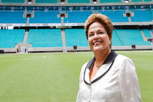 Dilma Rousseff não merece vaias na abertura da copa