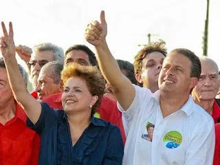 Dilma e Campos