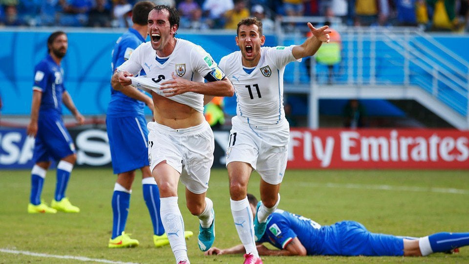 Vem ai uma mini-copa América. Uruguai 1×0 Itália