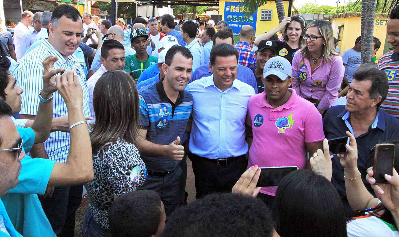 Marconi Perillo visita ceasa