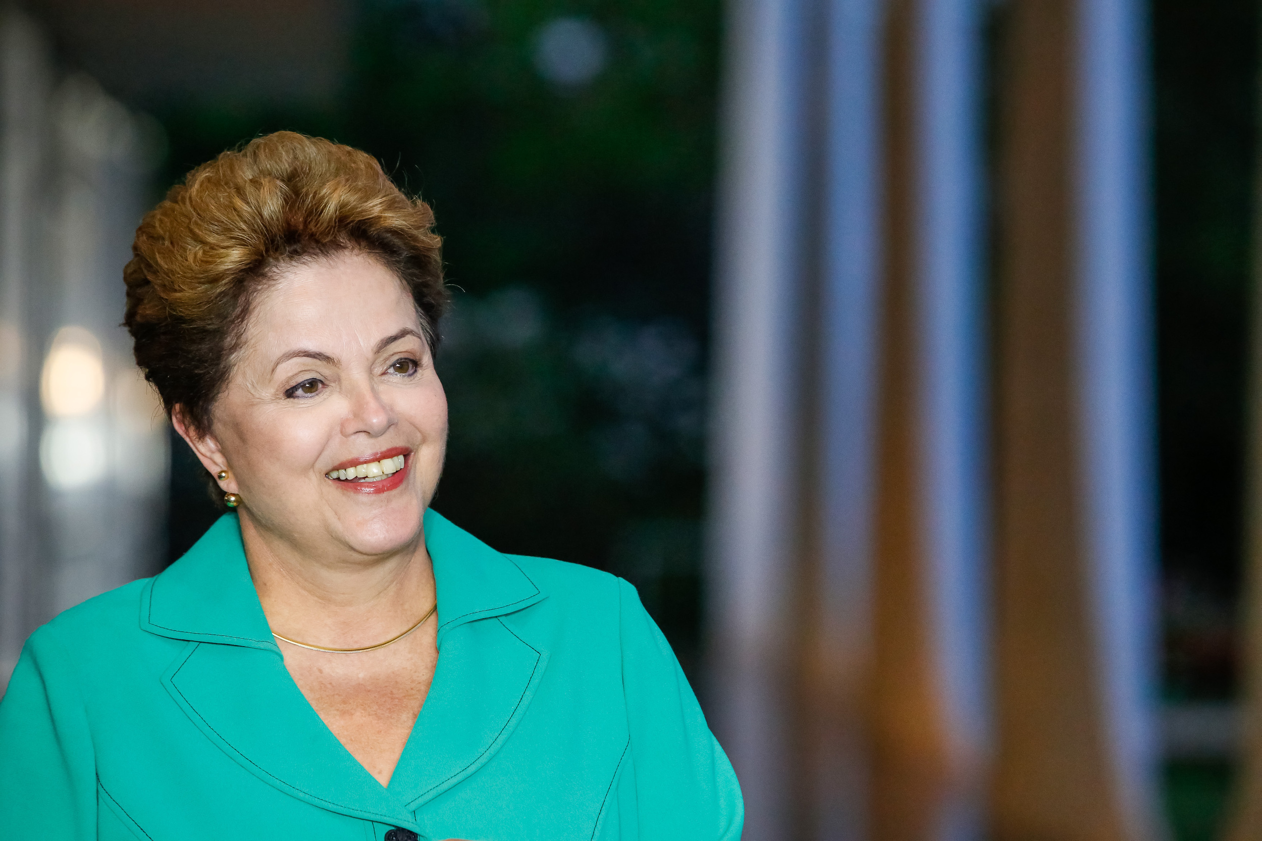 Dilma Rousseff durante entrevista coletiva em Brasilia foto Ichiro Guerra Dilma 13 101320140001