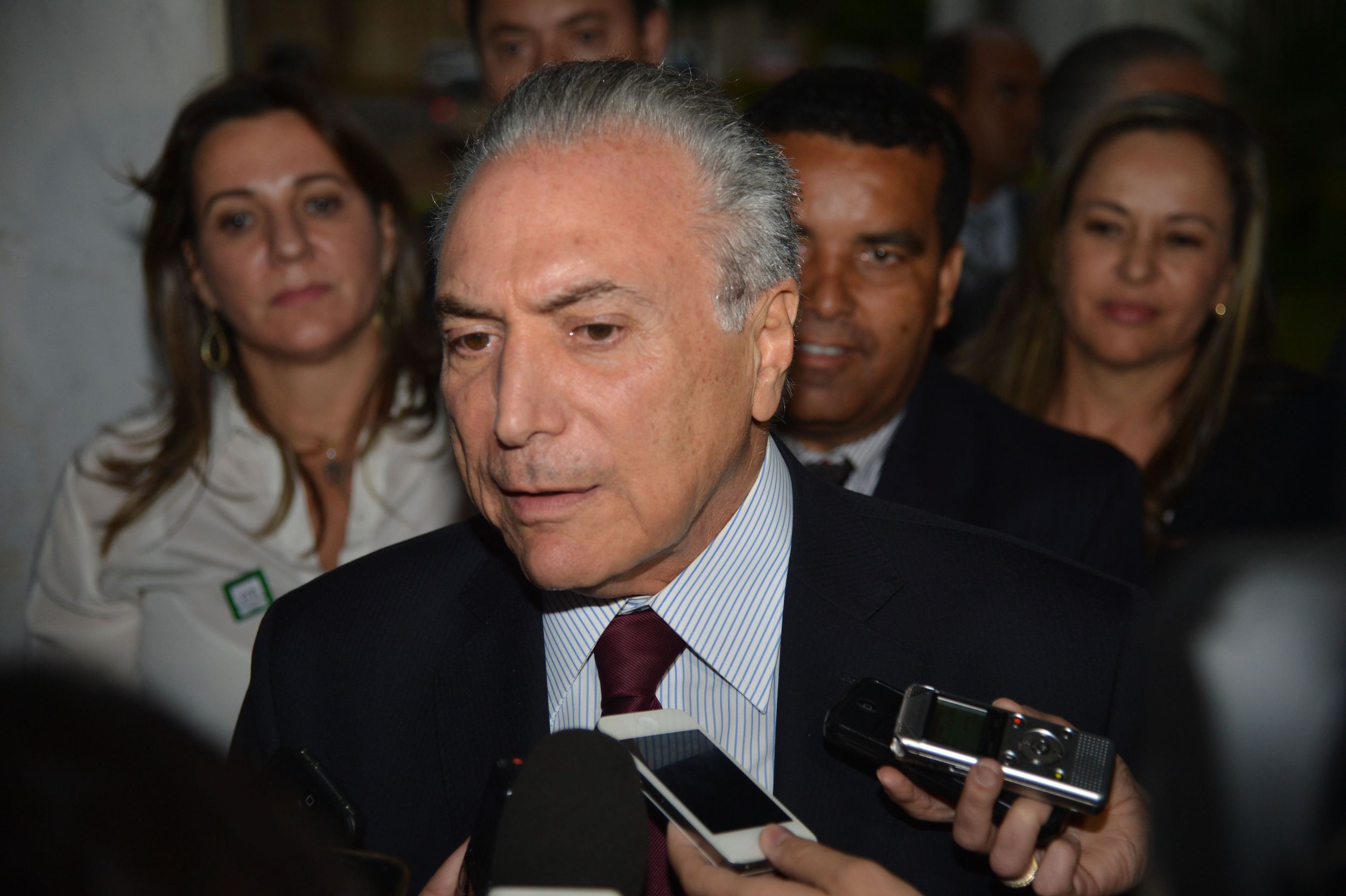 Vice Presidente Michel Temer durante reuniao com deputados federais eleitos foto Jose Cruz Agencia Brasil 201411040001