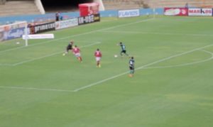 Gol de Erick contra o Atlético Goianiense