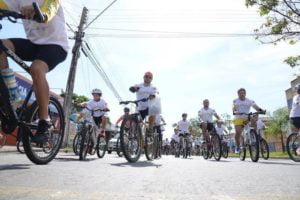 Pedalada em Aparecida de Goiania Foto Secom Aparecida de Goiania