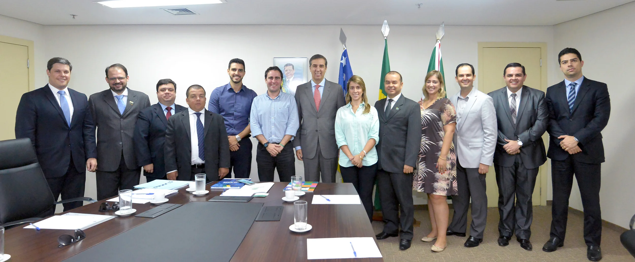 Reunião com diretoria da AJE e presidente da JUCEG 5