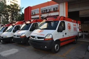 SAMU: cinco das 11 ambulâncias estão paralisadas