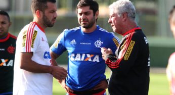 Canteros treina e pode voltar ao Flamengo na estreia contra o São Paulo