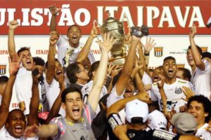 Foto do Santos campeao paulista 2015 foto marcos bezerra futura press estadao conteudo