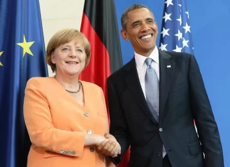 obama e merkel