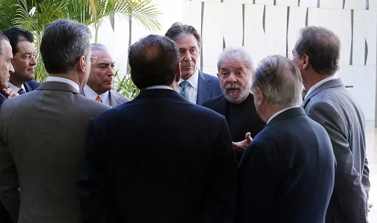 LULA E CUPULA DO PMDB FOTO ESTADAO 2