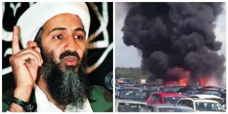 collage bin laden