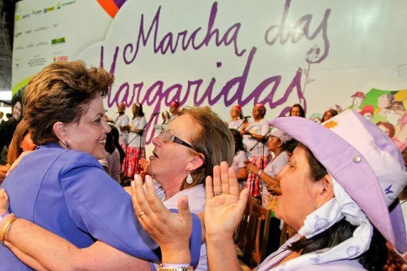 dilma marcha das margaridas