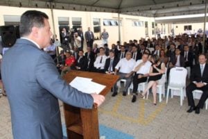 MARCONI INAUGURA ESCOLA SUPERIOR DA PC