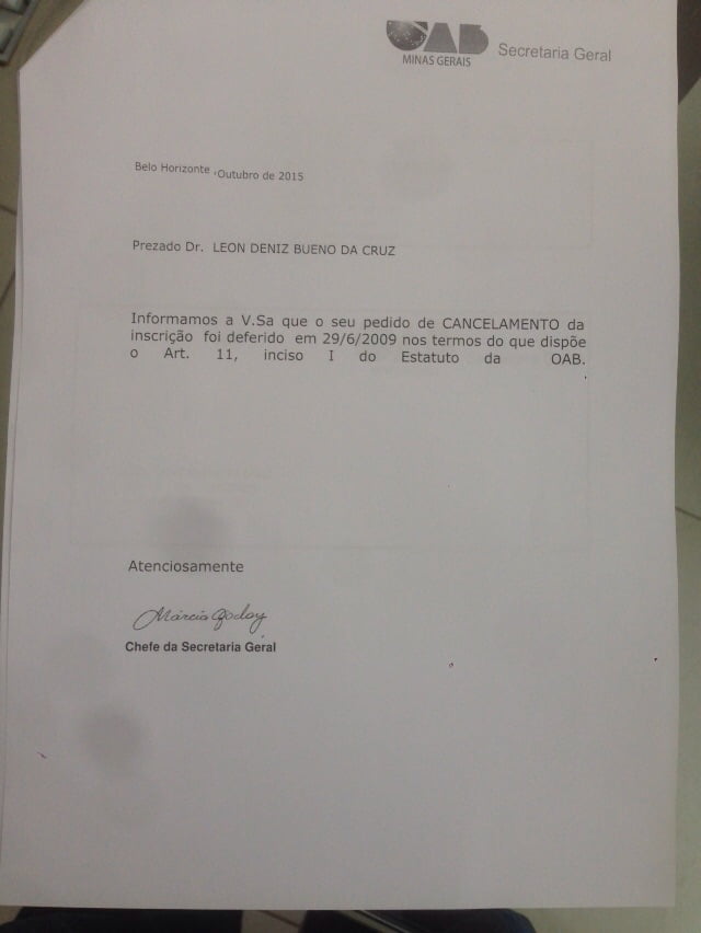 documento leon deniz deferimento oab mg