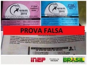 falsas provas