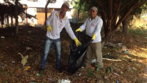 MUTIRAO DE LIMPEZA CONTRA DENGUE APARECIDA DE GOIANIA