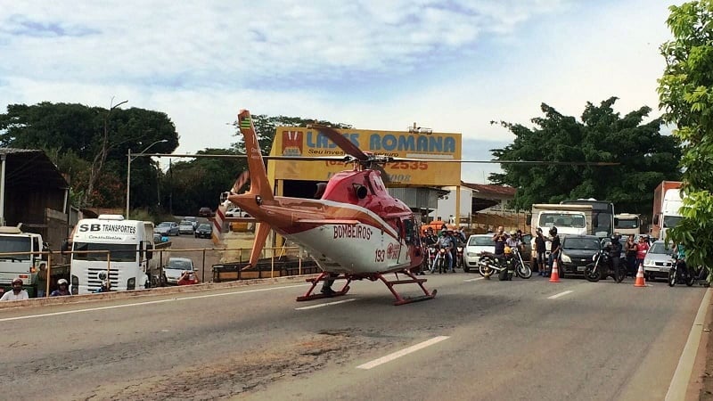 ACIDENTE PERIMETRAL NORTE BOMBEIROS