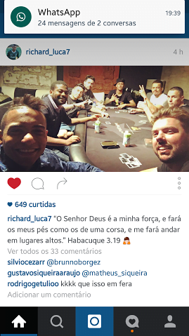 foto richard com neymar