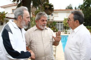 Lula.fidel .raul .castro.cuba