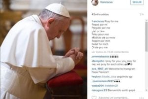 papa francisco instagram