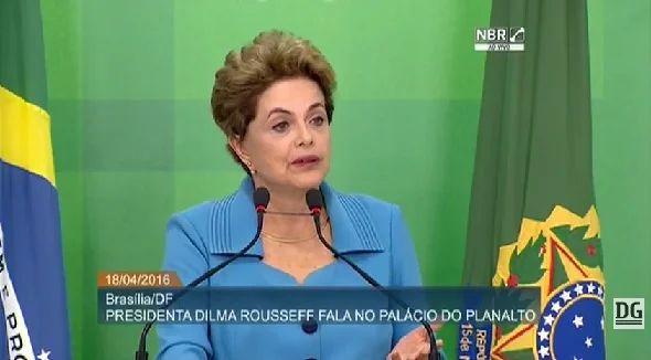 DILMA PRONUNCIAMENTO POS CAMARA