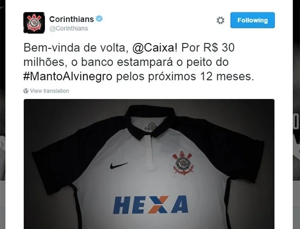 foto corinthians caixa