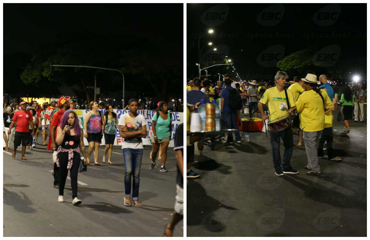 manifestantes em brasilia para acompanhar votacao fotos agencia brasil