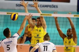 brasil x eslovenia volei masculino