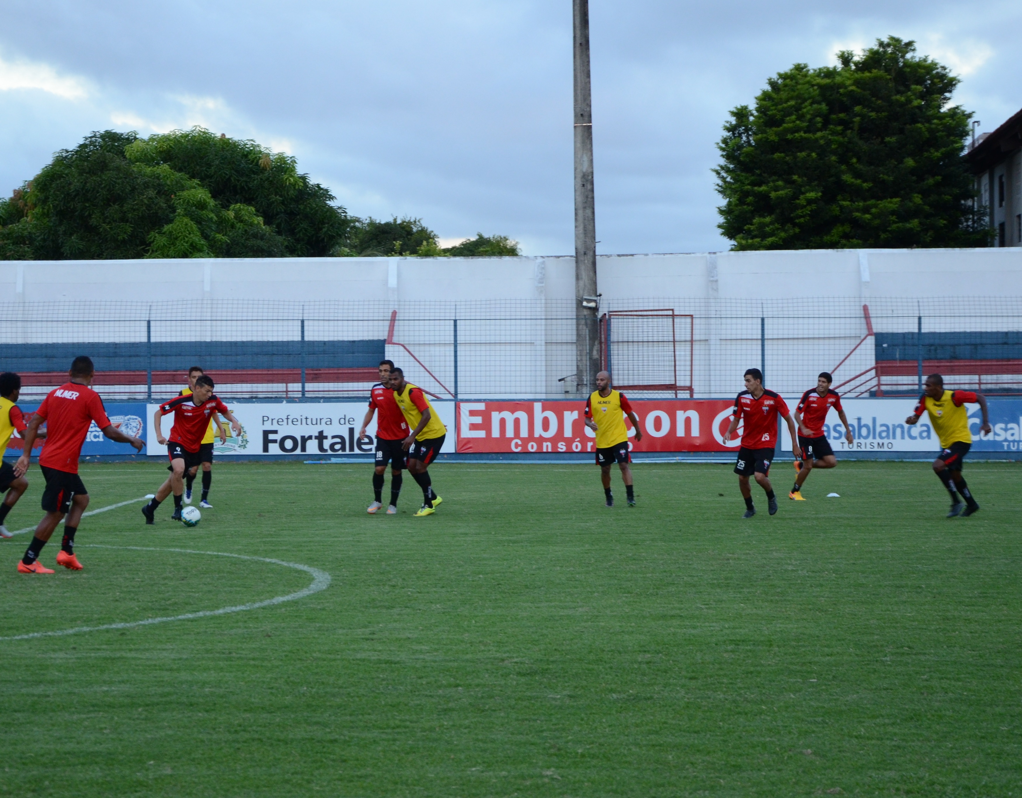 foto treino em fortaleza atletico