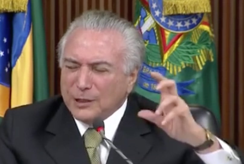 Incomodado, Michel Temer põe-se como vítima de “agressões psicológicas”