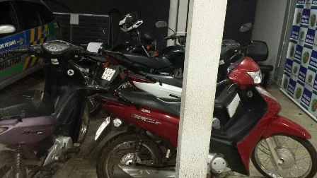 motos recuperadas em boate