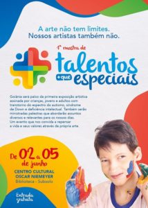 MOSTRA TALENTOS MAIS QUE ESPECIAIS