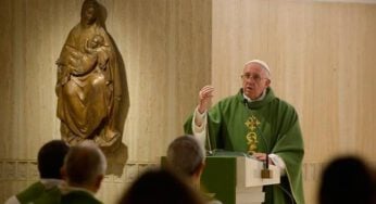 “A misericórdia é o que distingue o juízo de Deus do nosso juizo”, afirmou o Papa Francisco