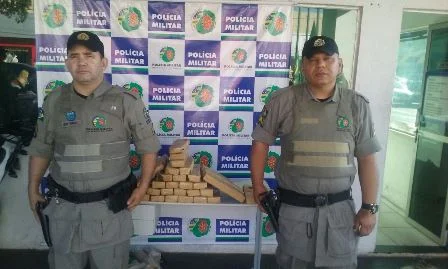 pms e maconha apreendida