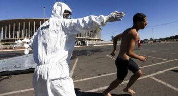 Em Brasília, Exército simula ataque químico contra Estádio Nacional