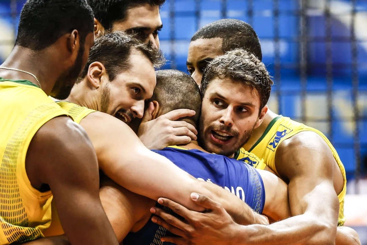 foto volei brasil ouro