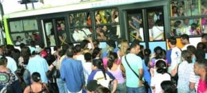 onibus lotado em goiania