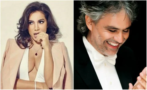 Anitta e Bocelli