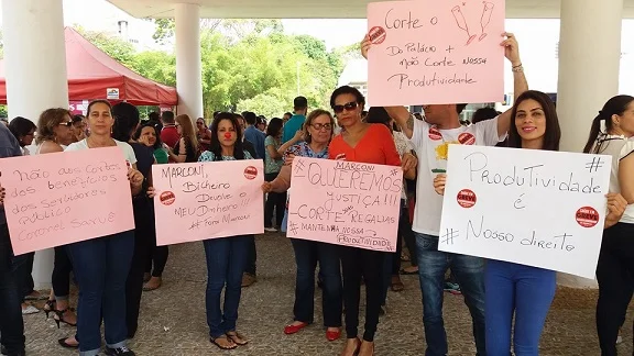 greve sindsaude foto facebook