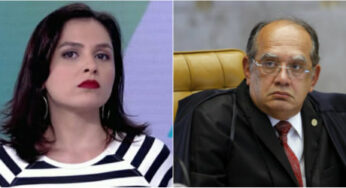 Monica Iozzi é condenada a pagar indenização de R$ 30 mil a Gilmar Mendes