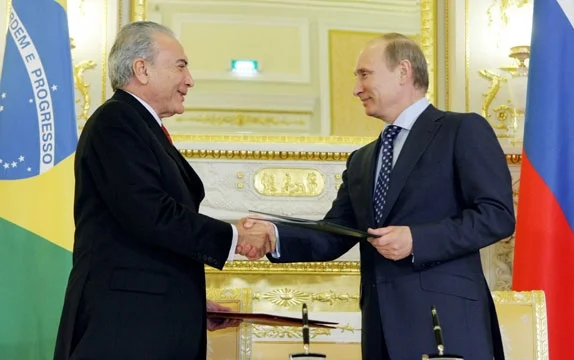 putin e temer