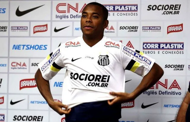 robinho no peixe