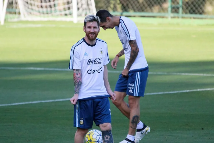 treino em bh messi