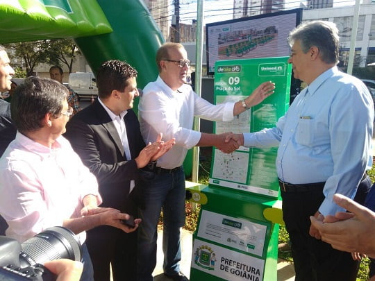 paulo garcia inauguracao servico bicicletas alugadas