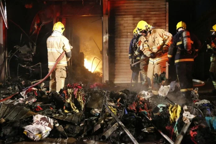 incendio feira dos goianos