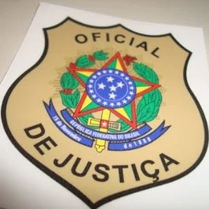 distintivo oficial de justica