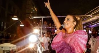 Ivete abre desfile com homenagem a Gilberto Gil